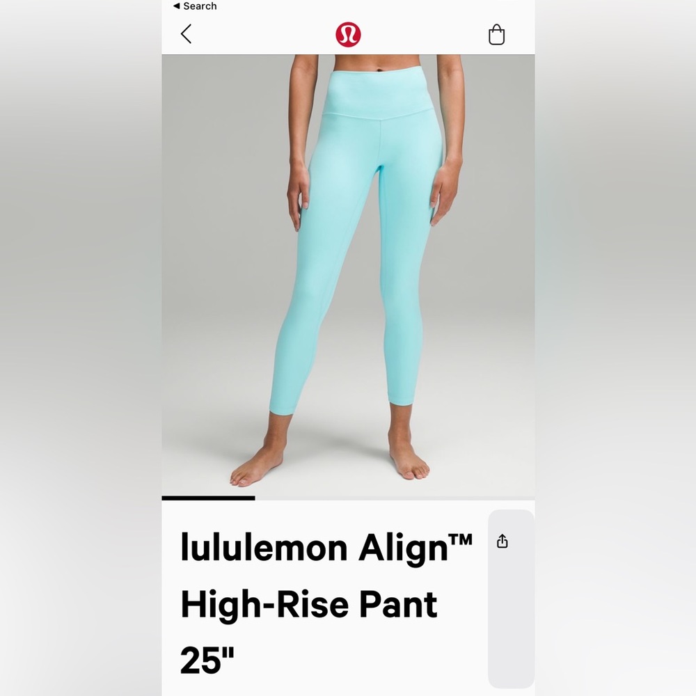 Size 10 Lululemon Align Leggings  NWOT